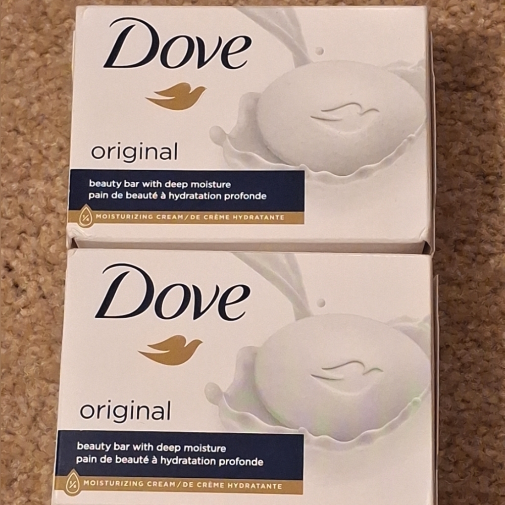 Dove Original Beauty Bar 2 Pack NEW